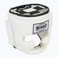 Cască de box  WINDY Genuine Leather white