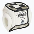 Cască de box  WINDY Genuine Leather white 3