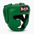 Cască de box  RAJA BOXING Genuine Leather green