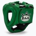 Cască de box  RAJA BOXING Genuine Leather green 3