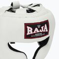 Cască de box  RAJA BOXING Genuine Leather white 4
