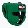 Cască de box  RAJA BOXING Semi Leather green