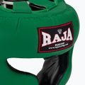 Cască de box  RAJA BOXING Semi Leather green 4