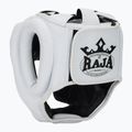 Cască de box  RAJA BOXING Semi Leather white 3