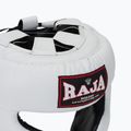Cască de box  RAJA BOXING Semi Leather white 4