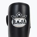 Apărători pentru tibie RAJA BOXING Lightweight Shin Guards Semi Leather black 6