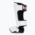 Apărători pentru tibie RAJA BOXING Lightweight Shin Guards Semi Leather white 3