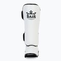Apărători pentru tibie RAJA BOXING Lightweight Shin Guards Semi Leather white 4
