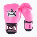 Mănuși de box RAJA BOXING Single Semi Leather pink 2