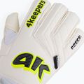 Mănuși de portar 4keepers Champ Carbo V RF Strap albe 3