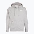 Hanorac pentru bărbați PROSTO Hoodie Logo Zip gray