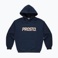 Bluză pentru bărbați PROSTO Big Logo Hoodie navy
