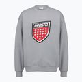 Bluză pentru bărbați PROSTO Big Shield Crewneck gray