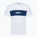 Tricou pentru bărbați PROSTO Root white/navy blue