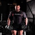 Halteră HMS HPC 1 szt. 45 kg black 8