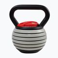 Kettlebell ajustabil HMS KR40 gri/negru
