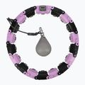 Hulahop cu greutate și contor HMS FH03 violet și negru 30-6-098