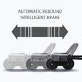 Rolă automată pentru exersarea mușchilor abdominali cu suport HMS KA10 negru 10