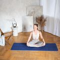 Yoga mat HMS YM10 8 mm albastru închis 9