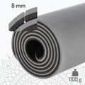 Covoraș de yoga HMS YM10 gray 3