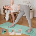 Yoga mat HMS YM10 8 mm mentă 7