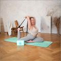 Yoga mat HMS YM10 8 mm mentă 10