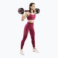 Set de gantere cu conexiune la halteră HMS SGP20 20 kg negru/roșu 5