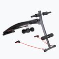 Bancă înclinată de exerciții + accesorii HMS L8355, negru, 17-53-100 6