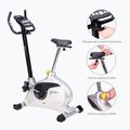 Bicicletă magnetică de fitness HMS Premium M6993, argintiu, 17-01-040 7