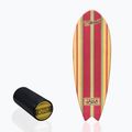 Placă de echilibru cu rolă Trickboard Fish Mermaid roșie-maro TB-17360 6