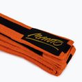 Centura BJJ pentru copii MANTO Tag portocaliu cu bară neagră MNA867_ORG/BLK_M1