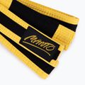 Centura BJJ pentru copii MANTO Tag galben cu bară neagră MNA867_YEL/BLK_M0 2