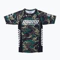 Tricou pentru bărbați MANTO Distort rashguard negru MNR509 2