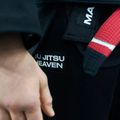 GI pentru bărbați pentru jiu-jitsu brazilian MANTO Heaven negru MNG976_BLK 10