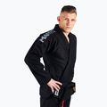 GI pentru Jiu-Jitsu brazilian pentru bărbați MANTO X4 negru MNG978_BLK_A1 9