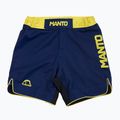 Pantaloni scurți de antrenament MANTO Stripe 2.0 albastru marin MNS002_NAV_2S
