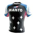 Rashguard pentru bărbați MANTO Dragon negru MNR850_BLK_2S