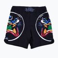 MANTO Panther pantaloni scurți de antrenament negru MNS005_BLK_2S