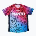 Tricou de antrenament pentru bărbați MANTO Multi Gradient, albastru, MNR513_BLU/RED_2S