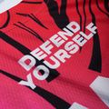 Tricou de antrenament pentru bărbați MANTO Multi Gradient, albastru, MNR513_BLU/RED_2S 5
