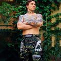 Pantaloni scurți de antrenament pentru bărbați MANTO Distort moro MNS518 7