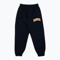 Pantaloni de trening pentru bărbați MANTO Varsity negru MNS546_BLK/YEL