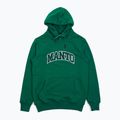 Hanorac cu glugă MANTO Varsity pentru bărbați, verde MNH479_GRE