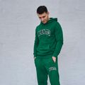 Hanorac cu glugă MANTO Varsity pentru bărbați, verde MNH479_GRE 4