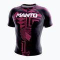Bărbați Manto Fragments Rashguard negru-roșu MNR867