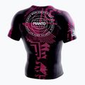 Bărbați Manto Fragments Rashguard negru-roșu MNR867 2