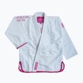 GI pentru jiu-jitsu brazilian pentru bărbați MANTO Balaclava alb MNG982_WHT/PIN