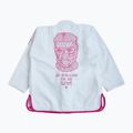 GI pentru jiu-jitsu brazilian pentru bărbați MANTO Balaclava alb MNG982_WHT/PIN 2