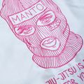 GI pentru jiu-jitsu brazilian pentru bărbați MANTO Balaclava alb MNG982_WHT/PIN 6