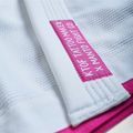 GI pentru jiu-jitsu brazilian pentru bărbați MANTO Balaclava alb MNG982_WHT/PIN 8